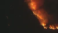 Los Angeles Wildfires Palisades Fire latest from the air   California Wildfires.mp4
